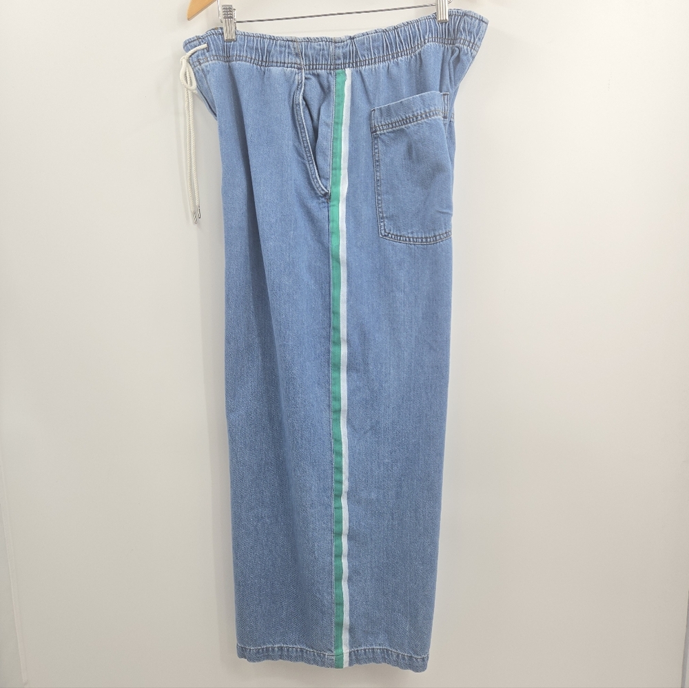 Pilco The Surfer‎ Wide Leg   Stripe Jeans - Picture 2 of 16